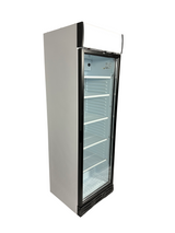 Drankenkoeling Wit | 382L | Glasdeur | +4°C/+10°C | Statisch + Ventilator | 595x650x2000(h)mm