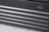 Glasdeur Koelkast Zwart | 780L | Schuifdeuren | +2°C/+10°C | Geforceerd | 1120x595x2100(h)mm