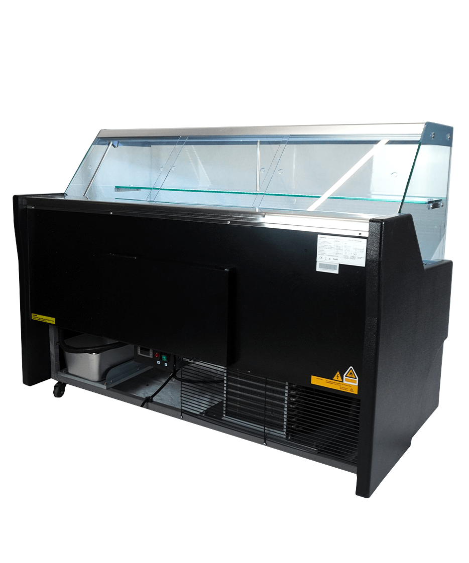 Koeltoonbank | WESLEY | 0°C/+7°C | Geforceerd met gekoelde Reserve | 2590x902x1230(h)mm