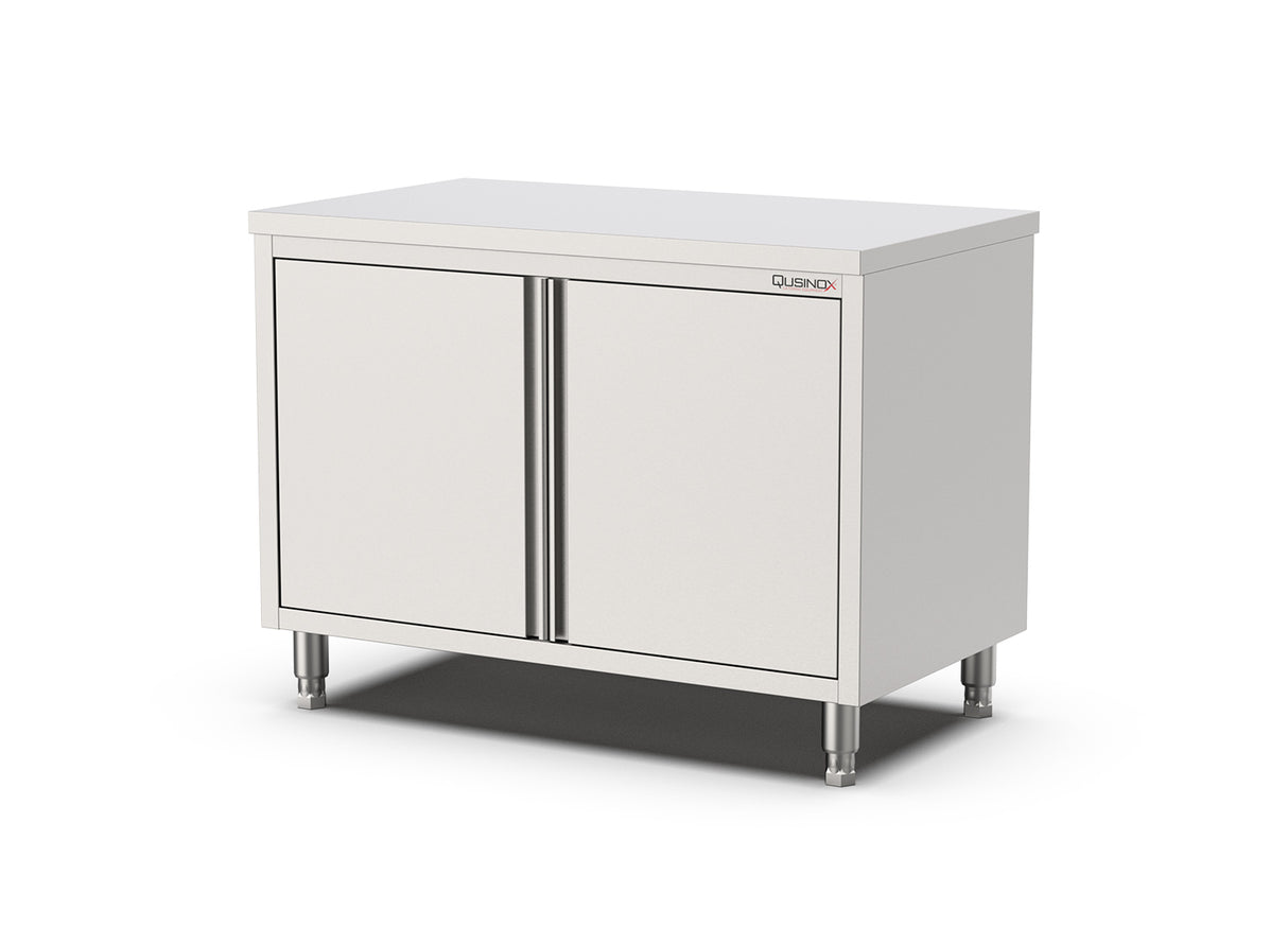 RVS Horeca Werkbank met Draaideuren | 800x700x900mm