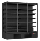 Wandkoeling Marco | Zwart | Draaideuren | 1939L | +2°C/+8°C | Geforceerd | 5 Etages | 1935x740x2010(h)mm