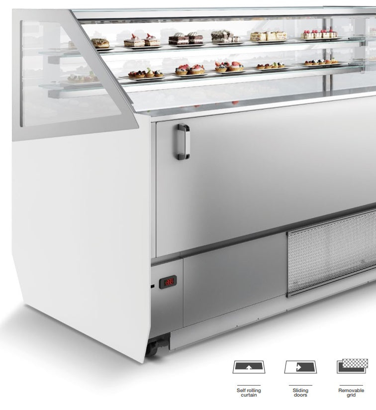 Schepijsvitrine | MILLENIUM | 870L | 16x 5L | -14°C/-16°C | Geforceerd | 1496x1054x1356(h)mm