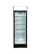 Drankenkoeling Wit | 382L | Glasdeur | +4°C/+10°C | Statisch + Ventilator | 595x650x2000(h)mm