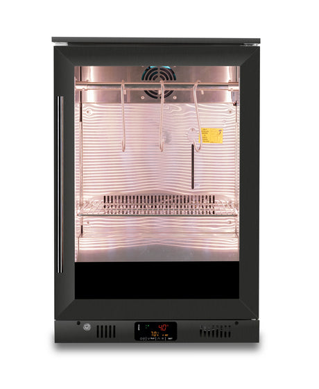 Dry Age Kast | 138L | Zwart | 0°C/+10°C | Geforceerd | Vochtigheid Instelbaar | 600x500x900(h)mm