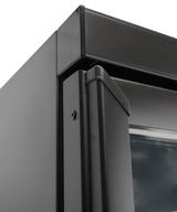 Glasdeur Koelkast | 500L | Zwart | 0°C/+10°C | Geforceerd | 620x705x2050(h)mm