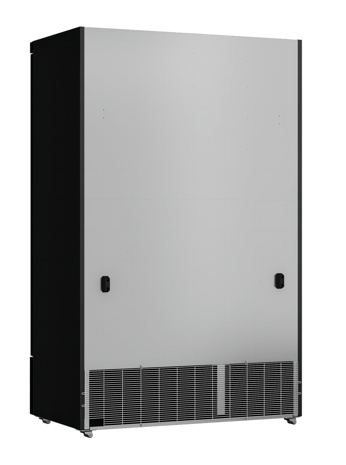 Glasdeur Koelkast Zwart | 1000L | 2 Deuren | 0°C/+10°C | Geforceerd | 1253x710x1997(h)mm