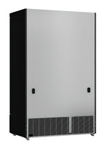 Glasdeur Koelkast Zwart | 1000L | 2 Deuren | 0°C/+10°C | Geforceerd | 1253x710x1997(h)mm