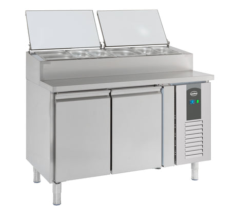 Gekoeld saladette | 6x 1/3 GN | +2°C/+8°C | Geforceerd | 1360x700x1085(h)mm
