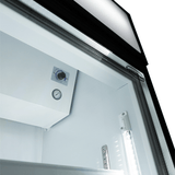 Glasdeur Koelkast Zwart/Wit | 1065L | 3 Glasdeuren | +1°C/+10°C | Geforceerd | 1600x610x1973(h)mm
