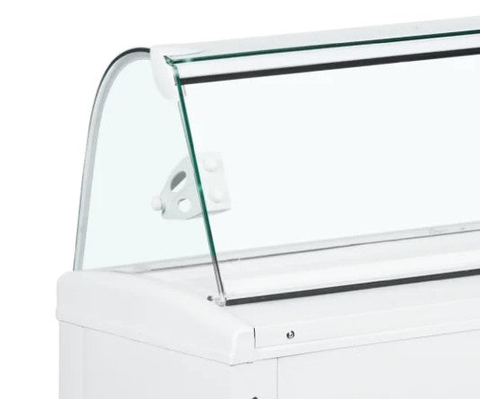 Schepijsvitrine | FIJI | 383L | 7x 5L | -14°C/-16°C | Geforceerd | 1354x630x1247(h)mm