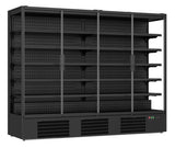Wandkoeling Marco | Zwart | Draaideuren | 2585L | 5 schappen | -1°C/+5°C | Geforceerd | 2560x740x2010(h)mm