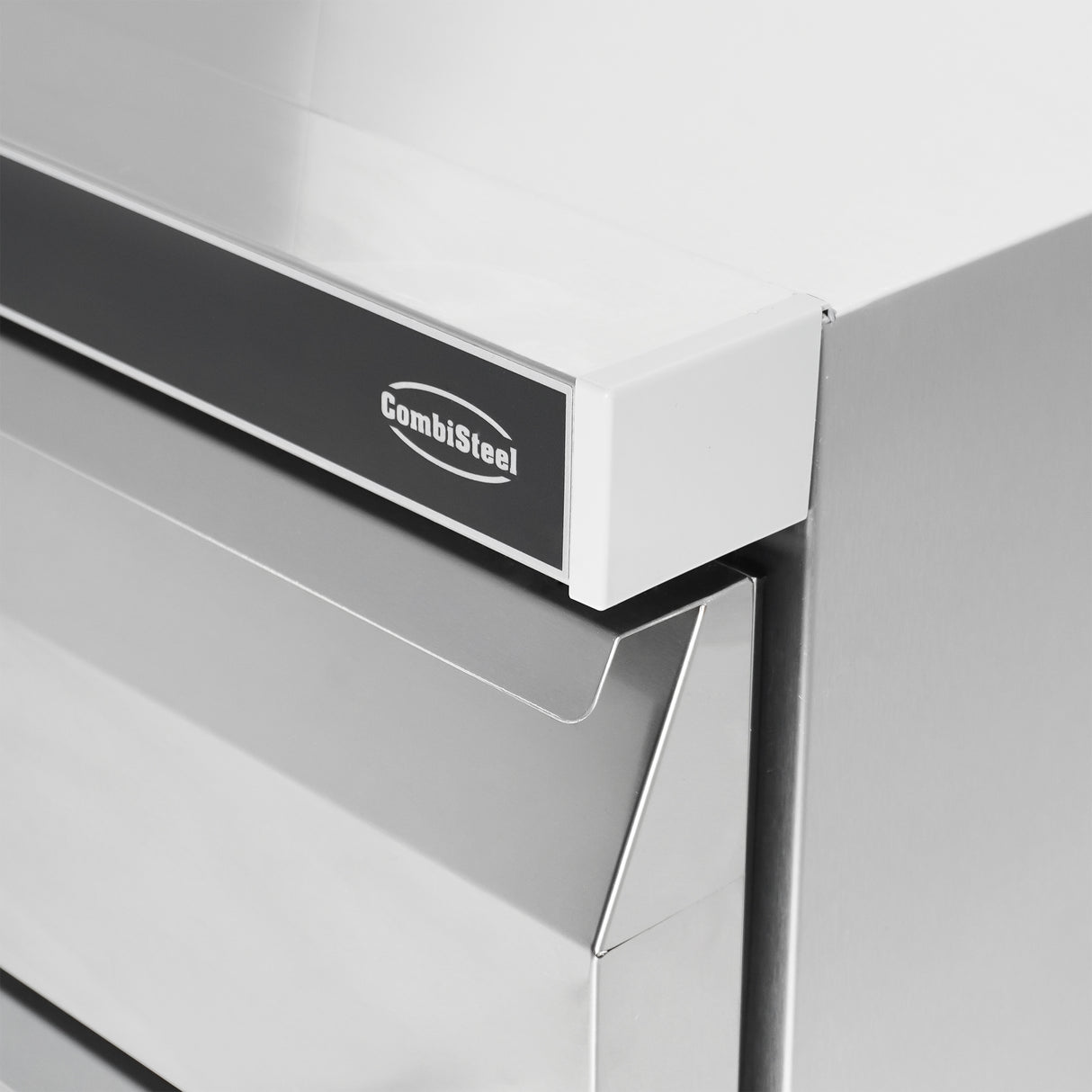 Koelkast | Energiezuinig | 101L | RVS | +2°C/+8°C | Geforceerd | 3 Laden | 600x605x810(h)mm