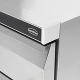 Koelkast | Energiezuinig | 101L | RVS | +2°C/+8°C | Geforceerd | 3 Laden | 600x605x810(h)mm