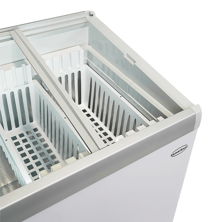 Koel - Vrieskist | LOTTE | 396L | Wit | -18°C/-25°C of 0°C/+10°C | Statisch | Schuifdeksels | 1234x653x900(h)mm