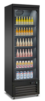 Glasdeur Koelkast | 500L | Zwart | 0°C/+10°C | Geforceerd | 620x705x2050(h)mm