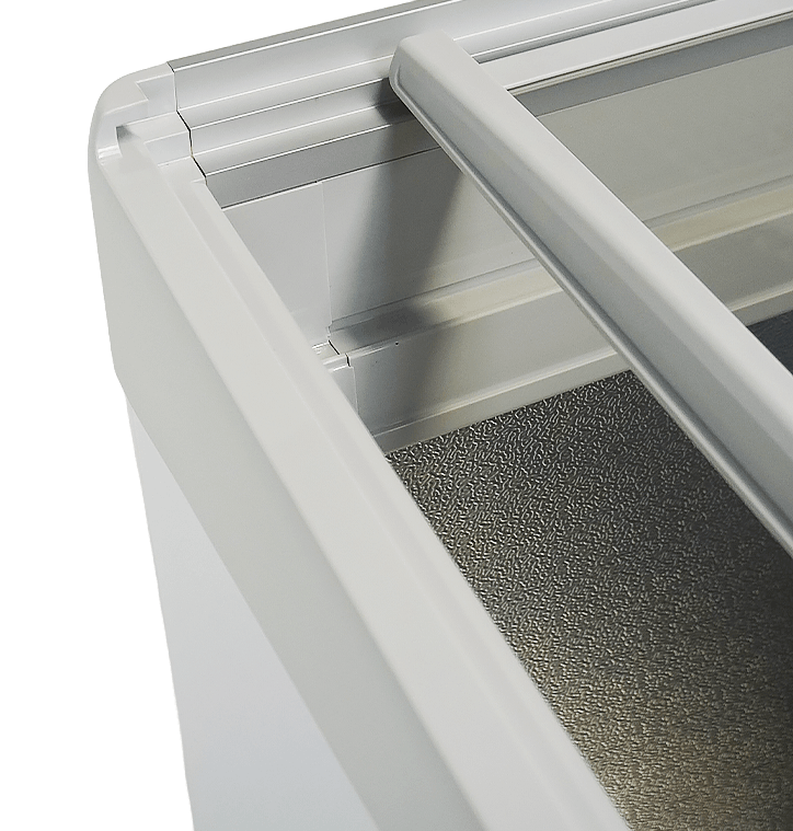 Koel - Vrieskist | LOTTE | 336L | Wit | -18°C/-25°C of 0°C/+10°C | Statisch | Schuifdeksels | 1034x653x900(h)mm