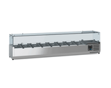 Gekoelde Opzetvitrine | 8 x 1/3 GN | 1800x395x435(h)mm