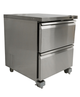 Koel-/Vrieskast | 185L | RVS | -18°C/-21°C & +1°C/+4°C | Geforceerd | 2 Laden (GN) | 705x785x850(h)mm