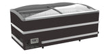 Supermarkt vrieskist 864L | tot -18°C /-23°C| zwart | schuifdeksels | 2008x952x894(h)mm