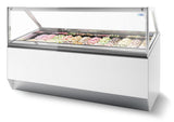 Schepijsvitrine | MILLENIUM | 870L | 16x 5L | -14°C/-16°C | Geforceerd | 1496x1054x1356(h)mm