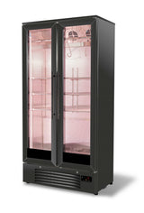 Dry Age Kast | 458L | Zwart | 0°C/+10°C | Geforceerd | Vochtigheid Instelbaar | 900x515x1820(h)mm