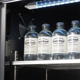 Barkoeler Glasdeuren | Zwart | 470L | +2°C/+10°C | Geforceerd | 1988x520x860(h)mm