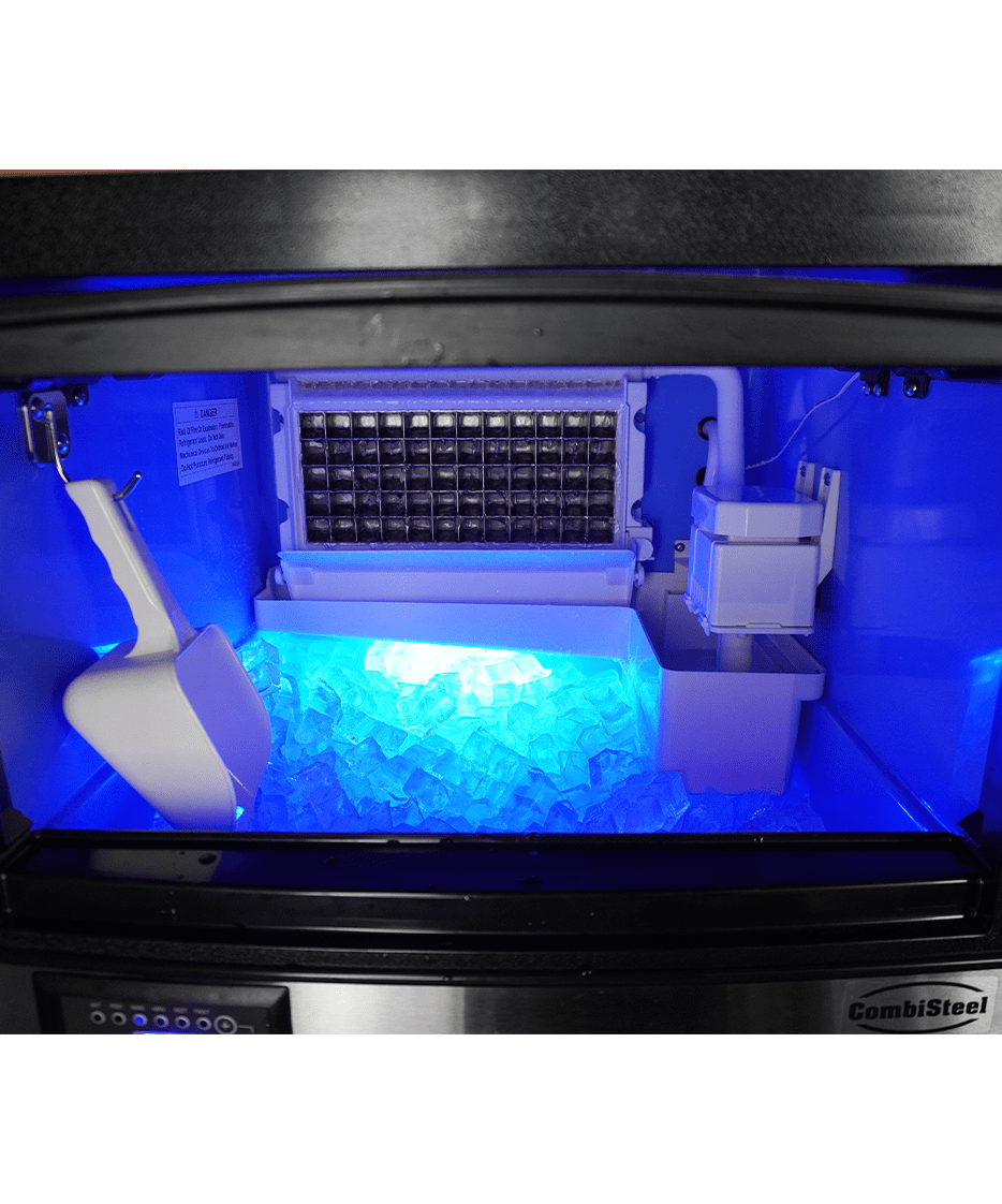 IJsblokjesmachine | Volle Ijsblokjes | 36kg/24u | Bunker 15kg | Luchtgekoeld | 500x450x803(h)mm