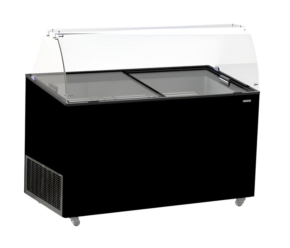 Schepijsvitrine TENERIFE | Energiezuinig | 454L | 10x 5L | -14°C/-24°C | Statisch | Gekoelde Reserve | 1439x727x1229(h)mm