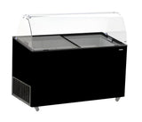 Schepijsvitrine TENERIFE | Energiezuinig | 454L | 10x 5L | -14°C/-24°C | Statisch | Gekoelde Reserve | 1439x727x1229(h)mm