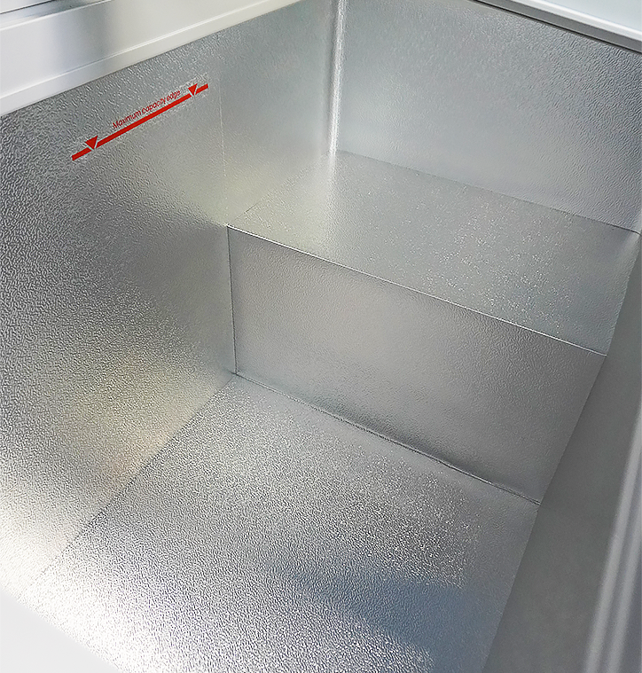 Koel - Vrieskist | LOTTE | 396L | Wit | -18°C/-25°C of 0°C/+10°C | Statisch | Schuifdeksels | 1234x653x900(h)mm