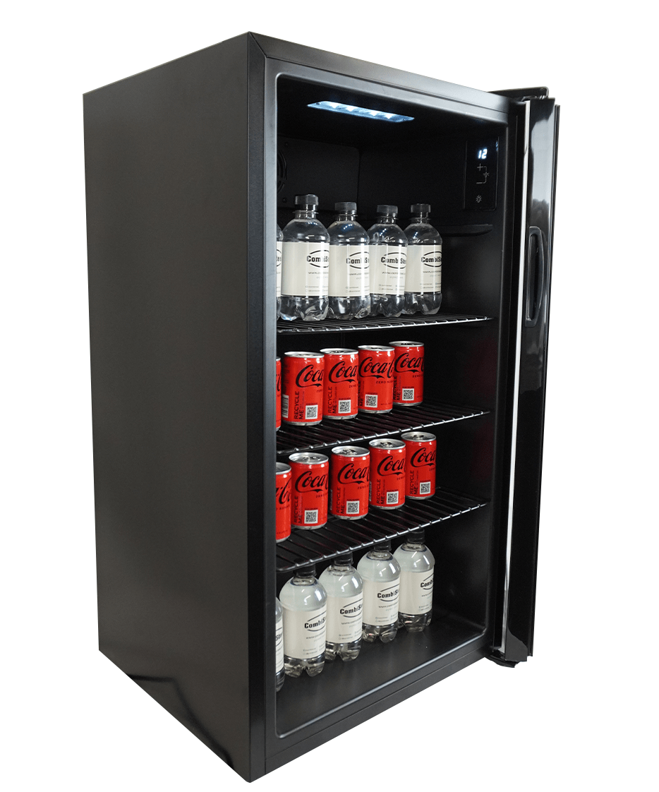 Drakenkoeling | Zwart | 80L | +3°C/+10°C | Statisch | 474x440x840(h)mm