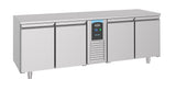 Koelwerkbank | Energiezuinig | 632L | 4 Deuren | -2°C/+8°C | Geforceerd | 2270x700x850(h)mm