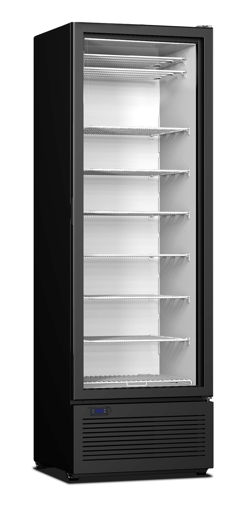 IJs bewaar vrieskast zwart | 400L | 1 Deuren | -18°C/-25°C | Statisch | 667x620x2018(h)mm