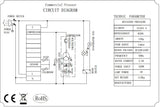 RVS Vrieskast | 600L | -15°C/-20°C | Statisch met ventilator | 680×810×2010(h)mm