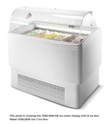 Schepijsvitrine | FIJI | 383L | 7x 5L | -14°C/-16°C | Geforceerd | 1354x630x1247(h)mm
