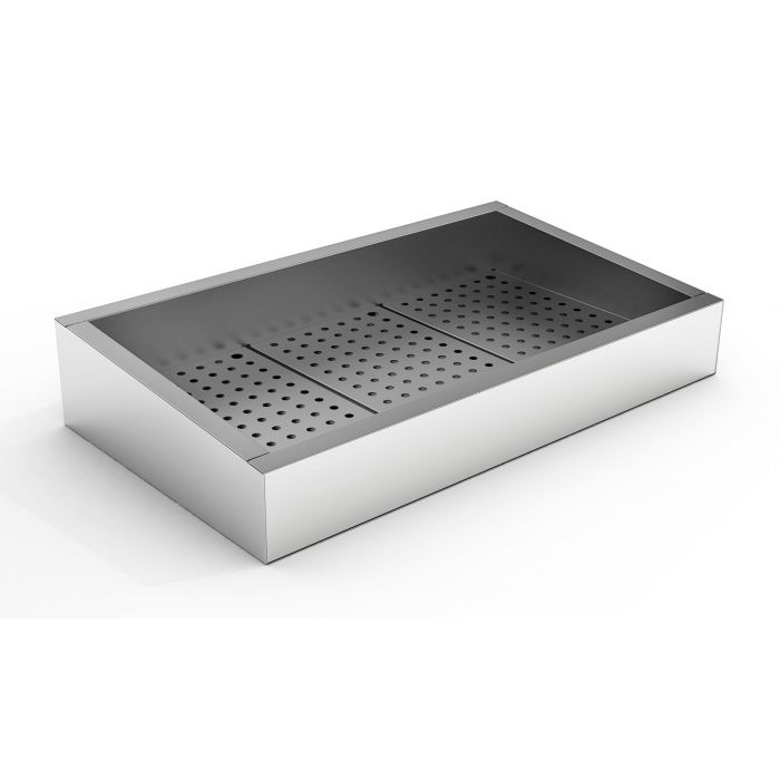 Crushed Ice Bak 3/1 GN Schuin | Opbouw | Combisteel 7013.2790 | 1042x590x160(h)mm