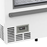 Combisteel supermarkt vrieskist 1005L | tot -18°C /-23°C| wit | schuifdeksels | 2124x952x894(h)mm | 7072.0065