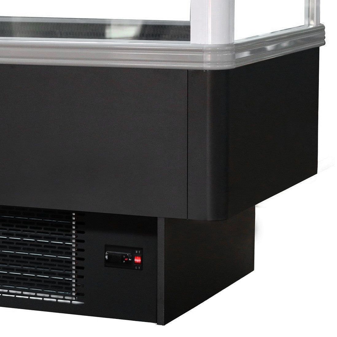 Combisteel Koel-Vrieseiland | Zwart | 260L | +2°C/+6°C | -15°C/-18°C | Geforceerd | 1530x995x950(h)mm | 7090.0055