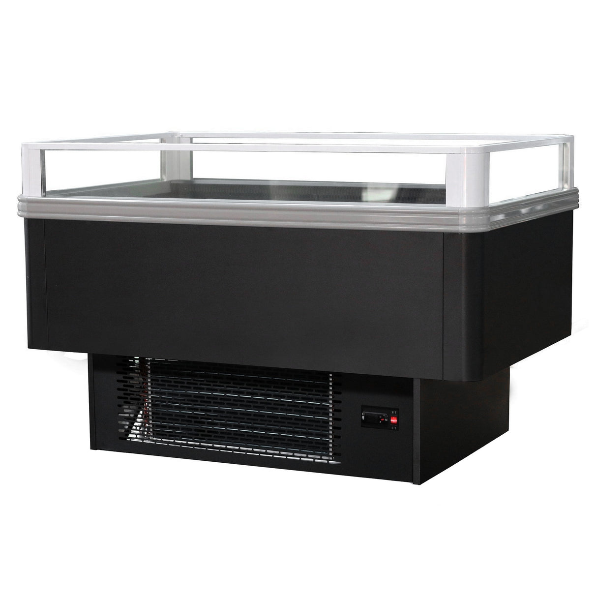 Combisteel Koel-Vrieseiland | Zwart | 260L | +2°C/+6°C | -15°C/-18°C | Geforceerd | 1530x995x950(h)mm | 7090.0055