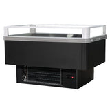 Combisteel Koel-Vrieseiland | Zwart | 260L | +2°C/+6°C | -15°C/-18°C | Geforceerd | 1530x995x950(h)mm | 7090.0055