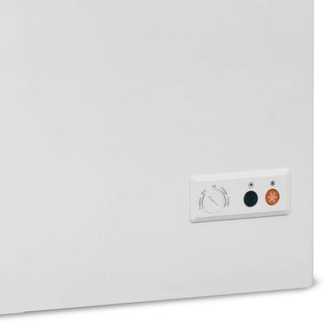 Combisteel vrieskist 305L | tot -18°C /-24°C| wit/RVS | klapdeksels | 1041x743x840(h)mm | 7151.1105