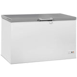 Combisteel vrieskist 407L | tot -18°C /-24°C| wit/RVS | klapdeksels | 1316x743x840(h)mm | 7151.1110