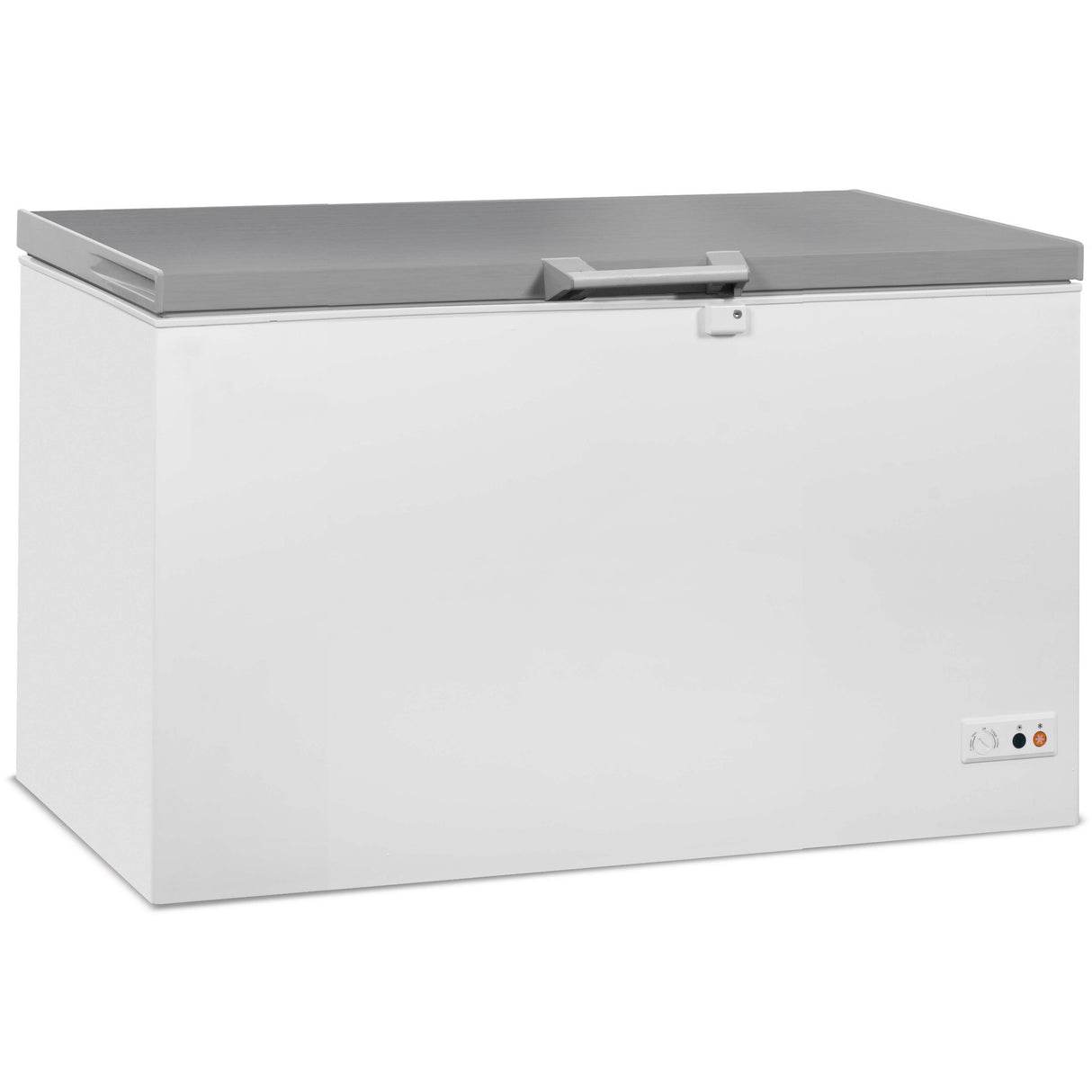 Combisteel vrieskist 469L | tot -18°C /-24°C| wit/RVS | klapdeksels | 1492x743x840(h)mm | 7151.1115