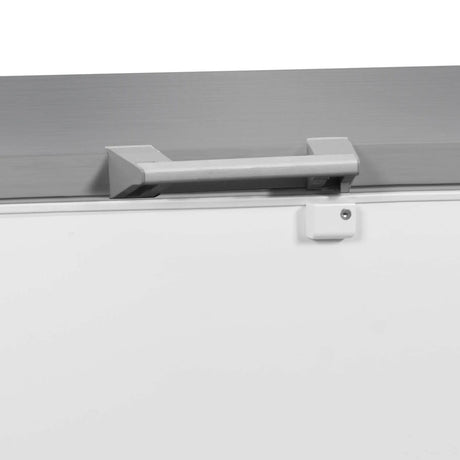 Combisteel vrieskist 635L | tot -18°C /-24°C| wit/RVS | klapdeksels | 1904x743x840(h)mm | 7151.1125