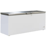 Combisteel vrieskist 635L | tot -18°C /-24°C| wit/RVS | klapdeksels | 1904x743x840(h)mm | 7151.1125