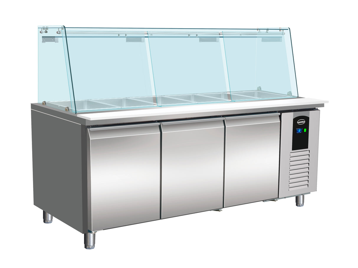 Gekoeld saladette | 5x 1/1 GN | +2°C/+8°C | Geforceerd | 1795x700x1365(h)mm