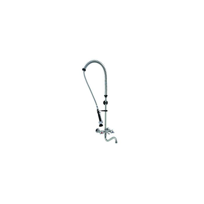 Spoeldouche met kraan | Wandmodel | Combisteel 7212.0040