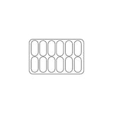 Combisteel Schepijsvitrine | MILLENIUM | 630L | 12x 5L | -14°C/-16°C | Geforceerd | 1166x1054x1356(h)mm | 7295.0040