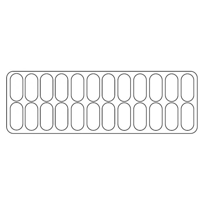 Combisteel Schepijsvitrine | MILLENIUM | 1300L | 24x 5L | -14°C/-16°C | Geforceerd | 2156x1054x1356(h)mm | 7295.0060