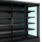 Combisteel Wandkoeling met deuren | 4 schappen | +2°C/+4°C | Geforceerd | 1935x665x1500(h)mm | 7350.0060